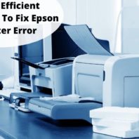 Epson Printer Error