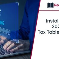 Install Sage 50 2020 Payroll Tax Tables Update